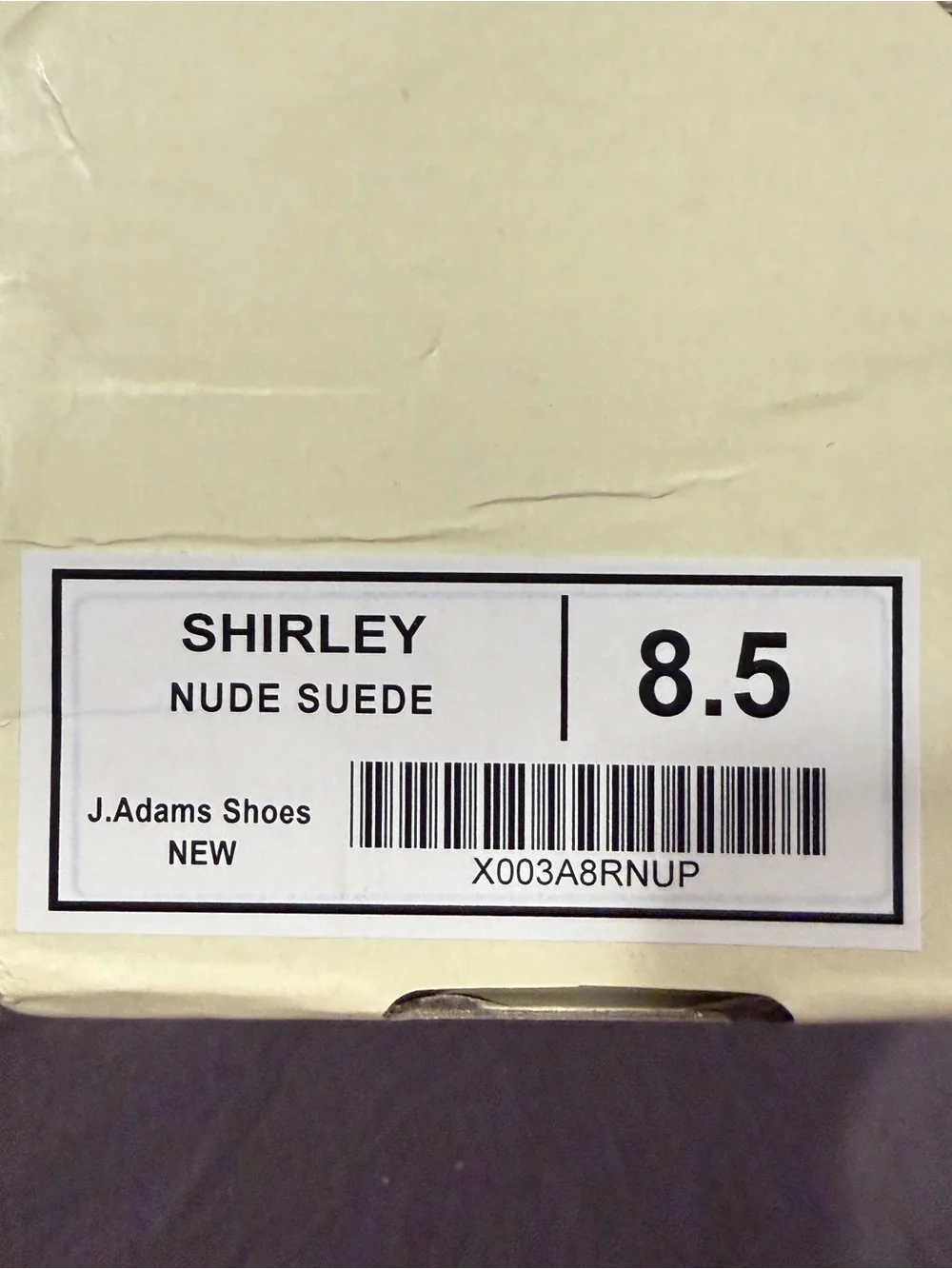 J. Adams Shirley Nude Suede Ankle-Tie Heels